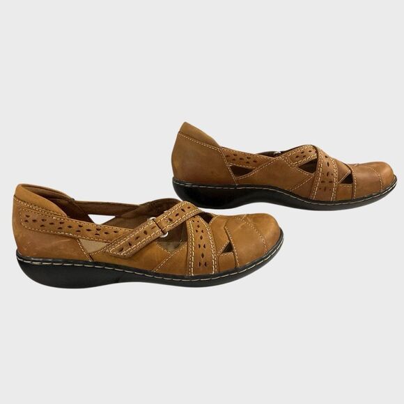 Clarks Collection Roseville Leather Mary Jane Shoes Women's Size 7.5M SN #22545 - Picture 10 of 10